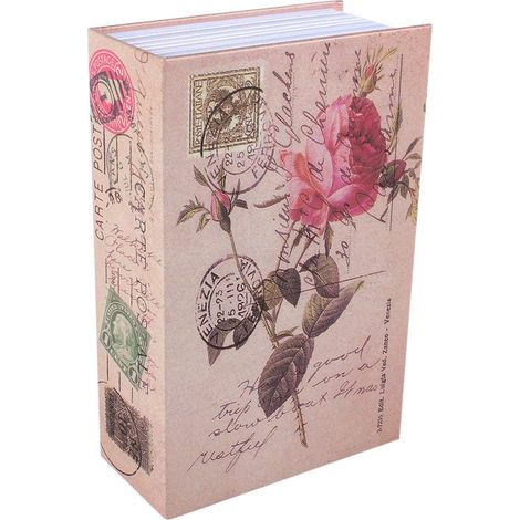 Coffre-fort de Livre avec Petites caisses de monnaie Rangement d'argent Serrure à Clé Home Dictionary Diversion Safe Lock Box Coffre-fort en Métal (1/5)