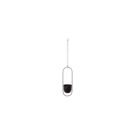 Hängekorb, Blumentopfhalter, geeignet für drinnen und draußen, Balkon, Hof und Garten – ovale Form – Crezuo