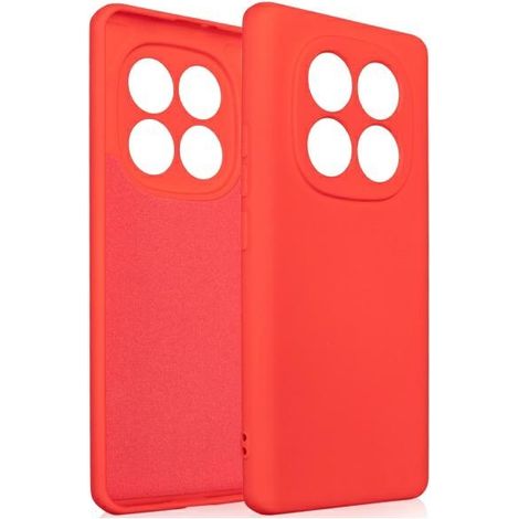 Funda de silicona Beline para Xiaomi Redmi Note 14 Pro rojo/rojo (1/3)