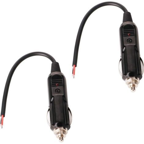 adattatori per accendisigari maschio con cavo di alimentazione universale 12V/24V da 18 AWG (1/5)