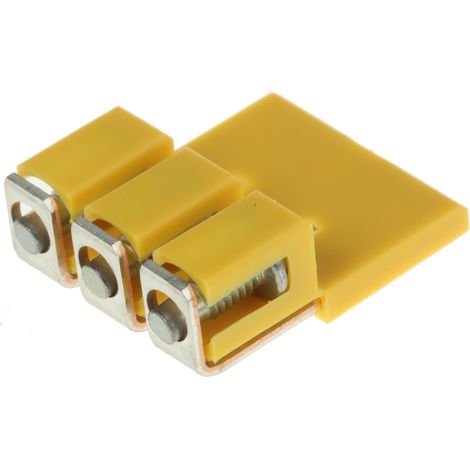 Barrette de jonction Weidmuller, série W pour Blocs terminal à rail DIN ( Prix pour Boîte de 5 )