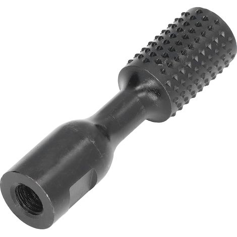 Tête de meulage cylindrique à fraise rotative en acier à haute teneur en carbone, à denture grossière, pour meuleuse d'angle 115/125, diamètre 25 mm / 0,98 pouce (1/5)