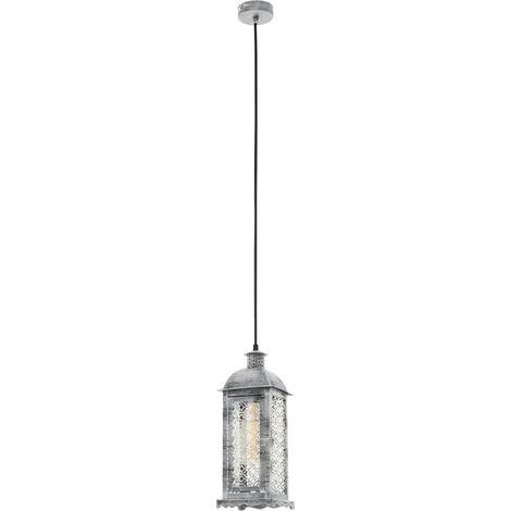 Suspension luminaire Lisburn 1, lustre lanterne au style vintage pour (1/2)