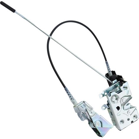 F4TZ15219A64A Ensemble de loquet de porte côté passager avant droit adapté pour Ford F350 F250 1992 1993 1994 1995 1996 1997 moteur d'actionneur de serrure de porte kit de tige de câble (1/5)