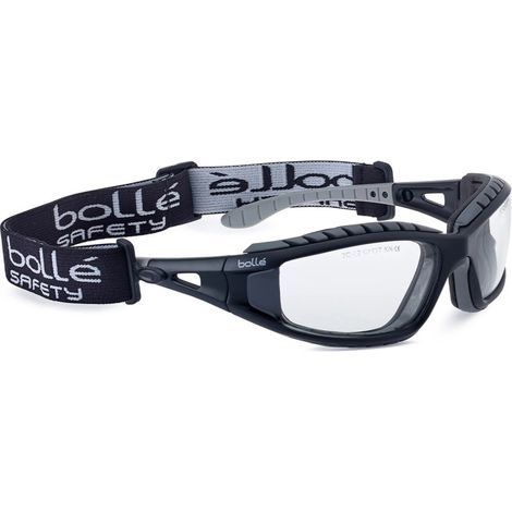 Bollé Safety – Lunettes de protection incolores avec traitement anti-rayures et anti-buée – Norme EPI – TRACPSI