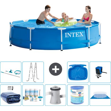 Intex Piscina con struttura Rotonda - 305x76 cm - 7-pezzi  S31537 (1/5)