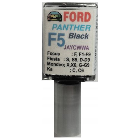 Reparación de arañazos en la pintura de un Ford Panther negro, 10 ml arasystem (1/5)