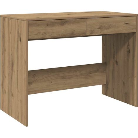 vidaXL Scrivania Rovere Artigianale 101x50x76,5cm in Legno Multistrato