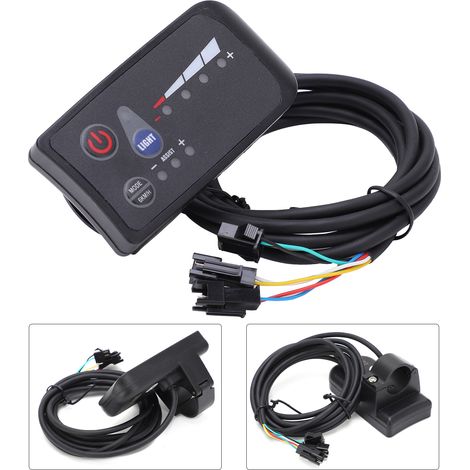 Écran LCD 810 pour Vélo Électrique 24V - Contrôle de Vitesse et Tableau de Bord (1/5)