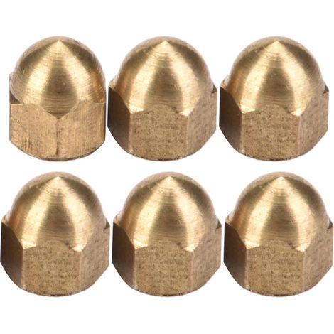 Hutmuttern Set Hochleistungs Messingbefestigungen