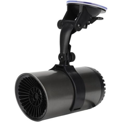 Soffiatore ad aria calda per auto a forma di coppa, riscaldamento rapido, mini riscaldatore per auto girevole a 180° con supporto per auto