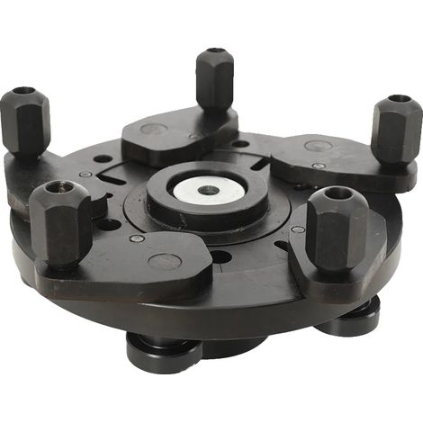 Máquina equilibradora de neumáticos, tamaño de abrazadera de 38 mm, material de acero aleado, compatibilidad universal, diseñada para equilibrado dinámico, construcción duradera. (1/5)