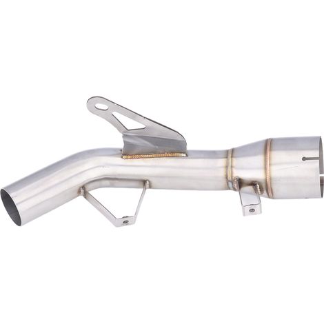 Tuyau intermédiaire d'échappement moto en acier inoxydable 304, tube de liaison résistant à la chaleur, remplacement pour Z900 2017-2021 (1/5)