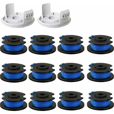 RHG Ineasicer Bobine de Fil de Rechange pour Débroussailleuse Ryobi One+ AC14RL3A 18 V, 24 V, 40 V, Bobine de Rechange pour Coupe-bordure de Ligne 1.65 mm, 11ft pour débroussailleuse (1/5)