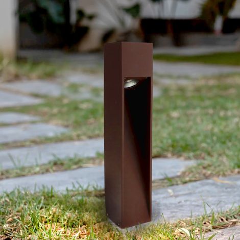 IluminaShop - Baliza LED Cora Plus Rust Brown CCT IP65 3000+4000+6000 (1/3)