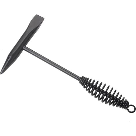 JSSEVN-Schlackenhammer, Schweißschlackenentferner, Schlackenhammer-Werkzeug, Schweißer-Schlackenhammer mit Spiralfedergriff zum Schweißen (1/5)