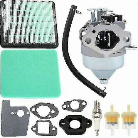 Kit de carburateur GCV190 pour moteurs de tondeuses Honda GC190, GCV190A, GV190LA, HRB217, HRX217, HRX217K1 et HRX217K2. Remplace les références 6100-Z0Y-813, 16100-Z0Y-812 et 16100-Z0Y-. (1/2)
