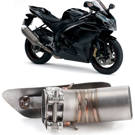 Auspuff-Hitzeschutzblech Mittelrohr Motorrad-Nachrüstung Passend für Suzuki GSX R1000 2012-2016