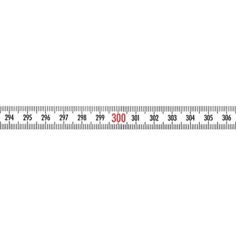 CINTA METRICA DE ACERO ADHESIVA 3000x13x0,2 MM - ACHA