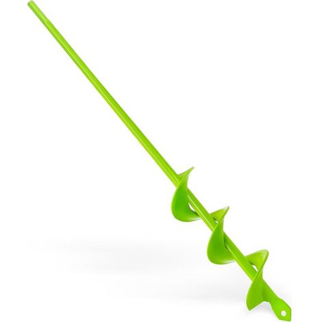 Tariere Pour Perceuse, 4x42cm, Vert, Foret De Plantation Pour Visseuse Sans Fil, Foret Pour Terre, Creuser Des Trous (1/5)