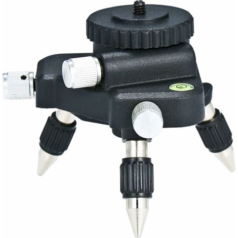 Tripod Laser Level, KKmoon Laser Level Stand, Laser Level Device Holder, Magnetic Swivel Base for 360° Auto Laser Level Calibration, Laser Level Stand (1/5)