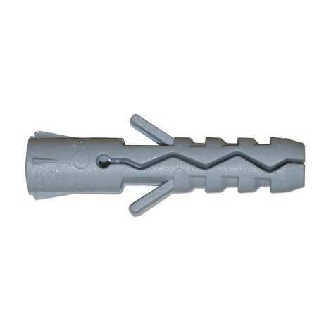 Cheville nylon TU sans collerette Bolfm Vendu par 150 Prof. perçage 45 mm Long. cheville 35 mm Ø Perçage 7 mm Øvis 4 à 6 mm (1/2)