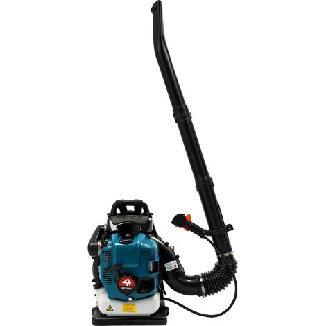 YISSALE - Souffleur thermique à dos 75.6CC – Moteur 4 temps 2600W – Volume d'air 498ft³/s – Conception ergonomique pour usage prolongé (1/5)