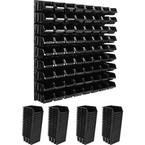 Panneau d'outils mural, Dimensions 772mm x 780mm, Matériau Plastique, Trous de montage Oui, Configuration mobile Oui, Compatibilité Adapté pour les ateliers (1/5)