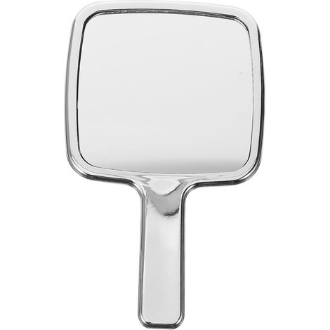 Miroir à Main Cosmétique Mignon Miroir De Poche avec Poignée pour Femmes Sac à Main Compact (1/5)