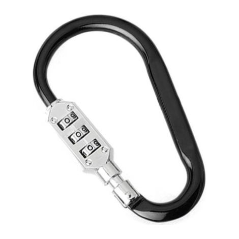 Antivol à code pour boucle d'alpinisme, antivol électrique pour casque de voiture, Bl