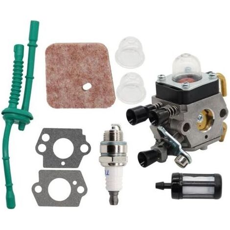 Carburateur pour débroussailleuse STIHL FS85 FS38 FS45 FS55 – Filtre à air et bougie d'allumage inclus – ZAMA CIQ-S186A (1/5)