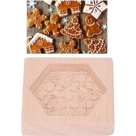 Ausstechformen aus Buchenholz mit Bienenmotiv (1/5)
