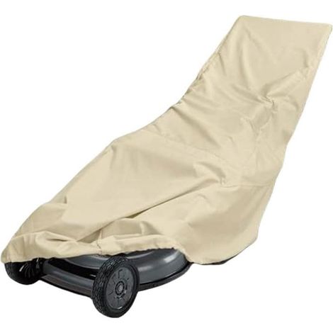 Housse De Protection En Tissu Oxford Robuste Pour Tondeuse À Gazon D'Extérieur Protège L'Équipement De Jardin De La Poussière (1/5)