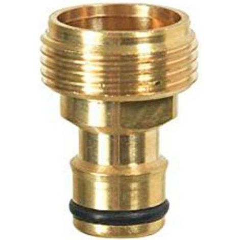 Adaptateur Laiton Fileté Male 3/4 - Sur Carte - Résistant et Durable - Toutes Conditions - D-Work (1/2)