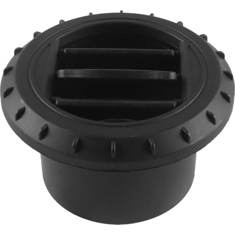 75mm Diesel Heater Duct Hose Pipe Air Vent Outlet Rotatable Opening Auxiliary Heater Black Plastic with 360 Degree Rotation (1/5)