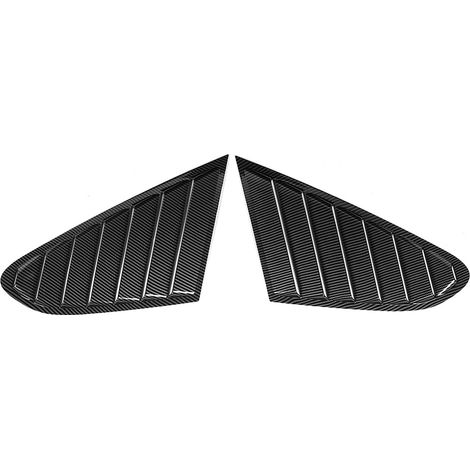 2 Stück Carbonfaser-Seitenlüftungsgitter, passend für A5 2008-2016 (1/5)