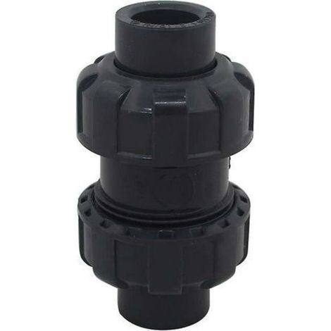 Clapet anti retour a boule 20 25 32 40 50 63mm clapet piscine clapet antiretour anti refoulement pvc vanne soupape anti retour (Diamètre intérieur 50mm) (1/4)