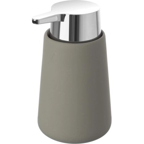 Schläfer 285511  Dispenser Portasapone liquido Bagno in Ceramica Grigio Opaco 250 ml serie Badi, Dispenser Dosasapone Salvaspazio Design (1/3)