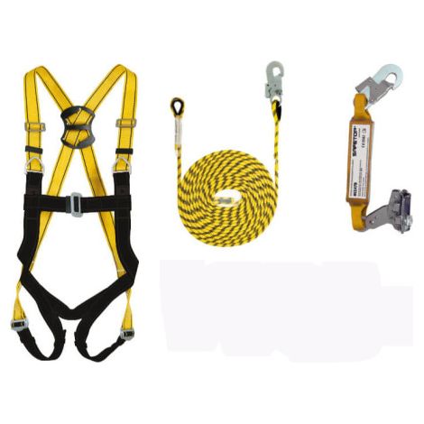 Kit anticaídas básico con cuerda de 30 m NAR-02 (1/2)