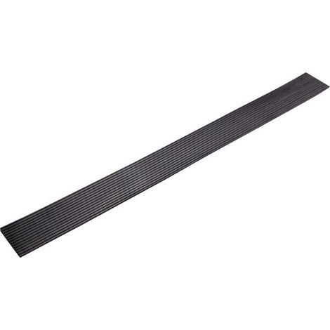 Rampe de seuil / d'accès / bordure - 900 x 80 x 8 mm - caoutchouc