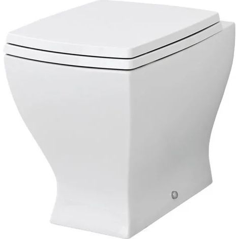 Water Jazz filomuro cm. 54x36 bianco lucido con fissaggio incluso (1/3)