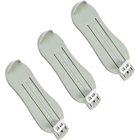 Outil Mesure Pointure Pour Enfant, Lot De Trois Règles De Longueur, Mesureur de Pied, Croissance Magasin Crèche Maison Fille Garçon (1/5)
