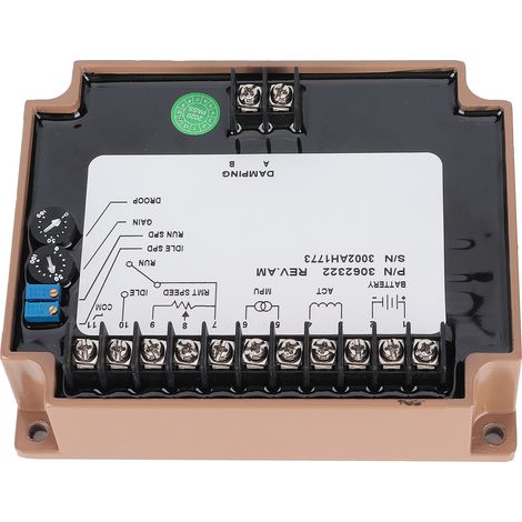 Régulateur électronique de vitesse pour générateur diesel, unité de contrôle 3062322, 12V/24V DC, pièce moteur (1/5)