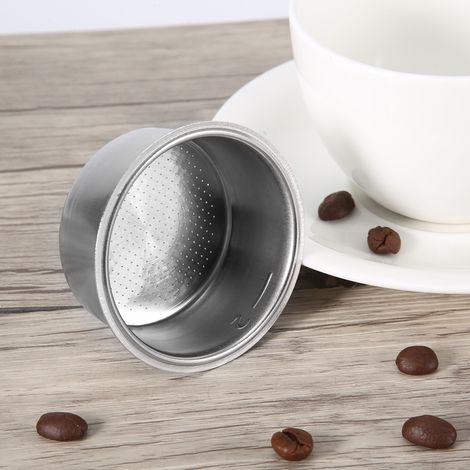 Accessoires pour cafetière à filtre en acier inoxydable, compatibles avec les machines à café haute pression de 51 mm. (1/5)
