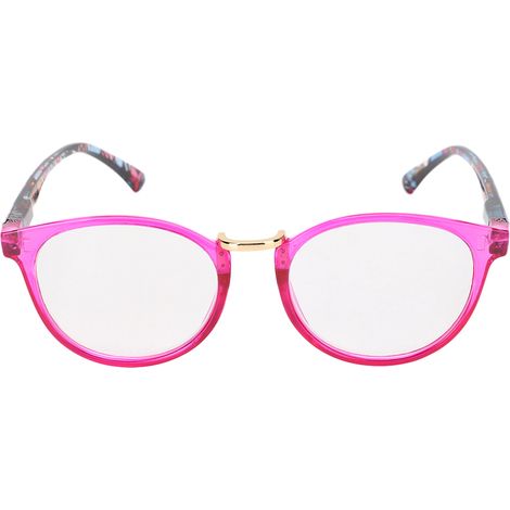 Lunettes de lecture à charnière ressort pour hommes et femmes, monture violette +150, avec étui de rangement inclus. (1/5)