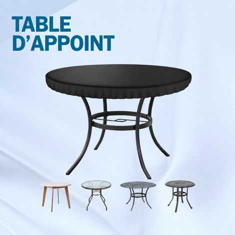 Housse de protection pour table de jardin carrée Oxford 210D noir 91x91x10 cm 91 30 g – Livraison gratuite (1/5)