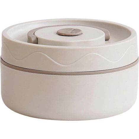 Boîte à lunch portable, contenant alimentaire pour camping, bureau, école, travail, voyages et activités plein air : soupes, restes de repas, salades (1/5)