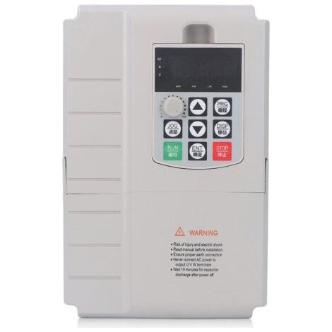 Pair - SJLERST Frequency Converter 7.5KW Motor Speed Governor Single Phase 220V Input 3 Phase 380V Output (1/5)