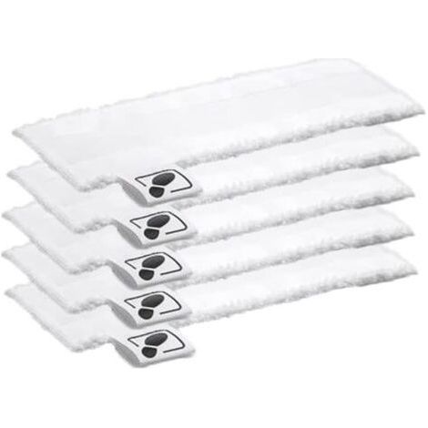 5 pièces Housse en microfibre pour nettoyeur vapeur Karcher EasyFix SC2 SC3 SC4 SC5 (1/5)
