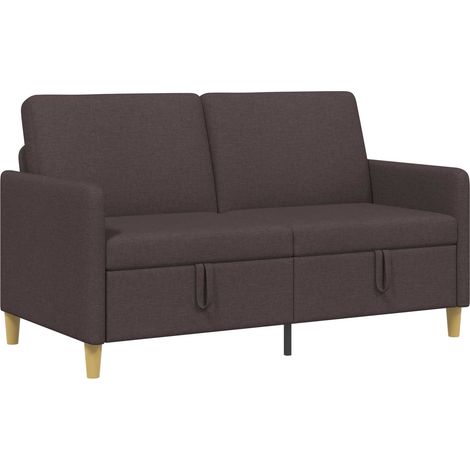 Sofá con almacenamiento Marrón Oscuro 152 x 78 x 87 cm vidaXL